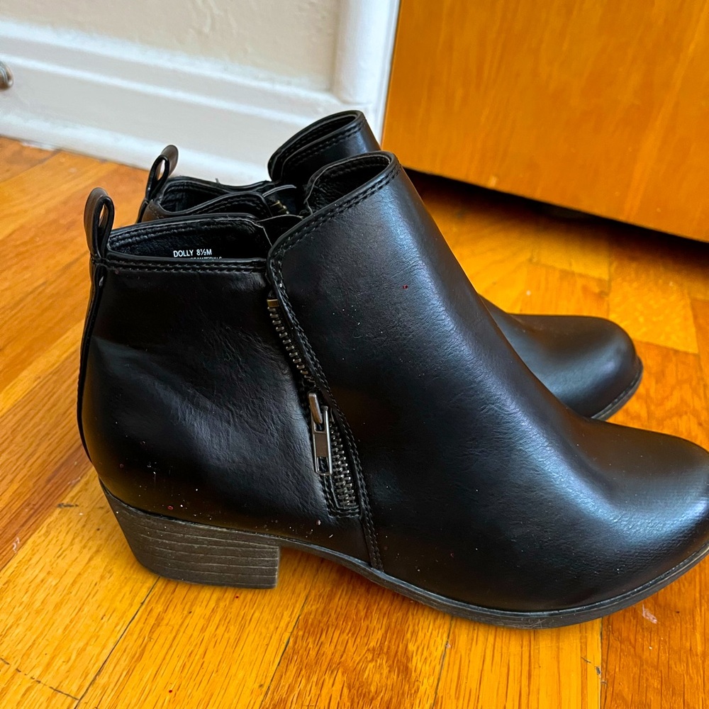 Black booties
